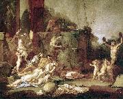 Giulio Carpioni Bacchanal oil